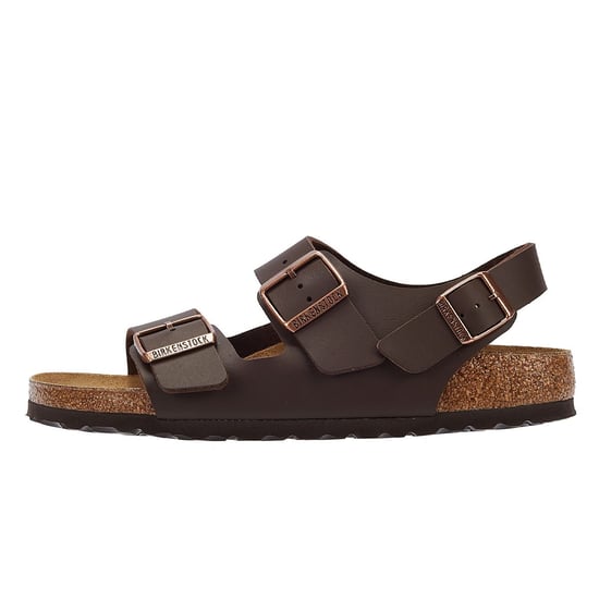 Birkenstock Milano Birko Flor Bruin Smalle Sandalen - Image 5