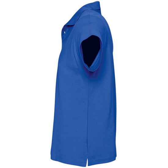 SOLS Heren Zomer II Pique Poloshirt met korte mouwen (Koningsblauw) - Image 3
