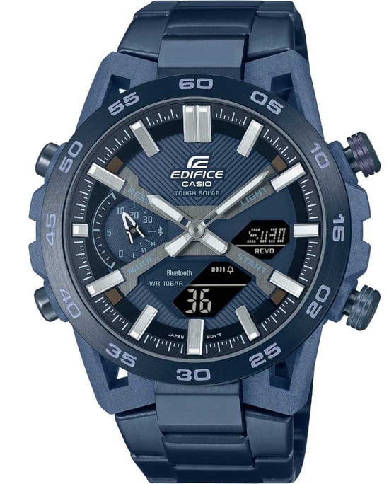 Casio Edifice Sospensione Heren Blauwe Horloge ECB-2000CB-2AEF - Image 1