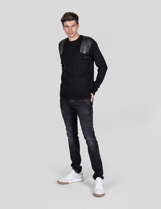 Les Hommes Pullover Men's Black - Image 2