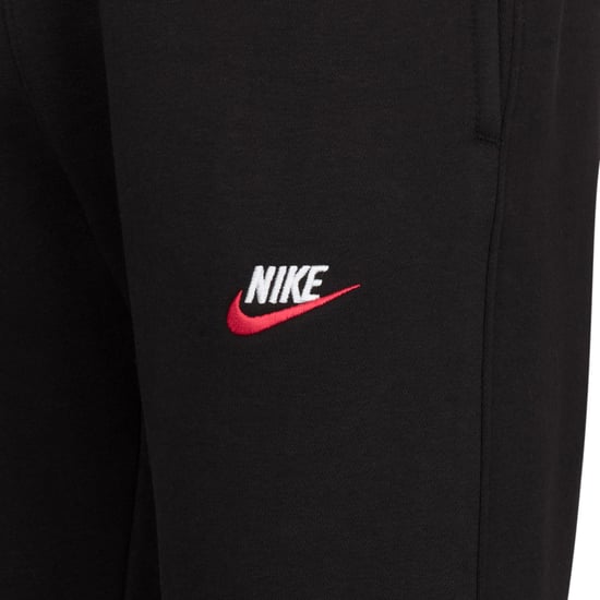 Nike Sportswear Men's Club Fleece Crew Neck Tracksuit Black - Image 6