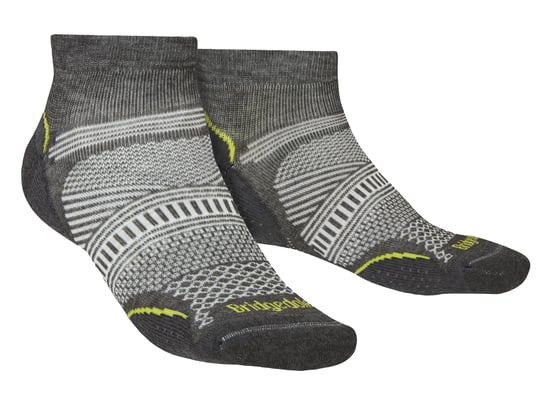Bridgedale - Mens Hiking Ultralight Low Socks - Graphite - Image 1