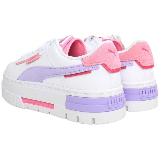 Puma Mayze Crashed Womens White Trainers - Image 4