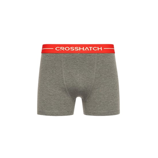 Crosshatch Mens Astral Boxershorts (Förpackning med 12 st) (Charcoal Marl) - Image 5