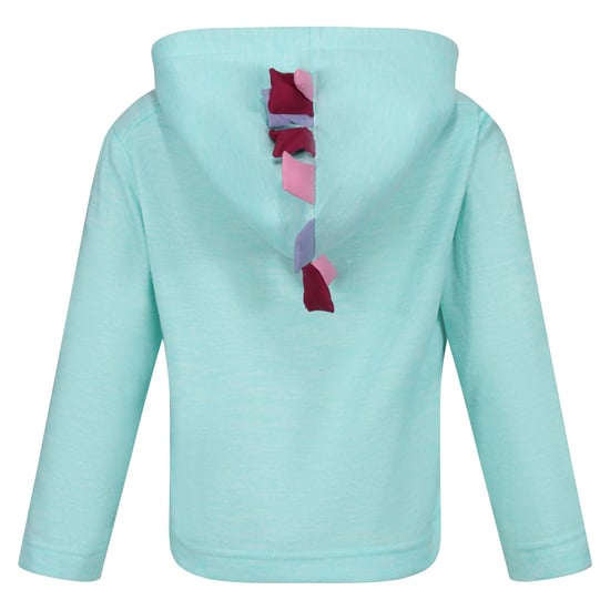 Regatta Baby Girls Peppa Pig Marl Hoodie (Aruba Blue)