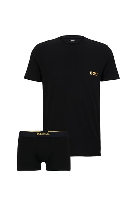 Boss Men's T-Shirt & Trunk Gift Set