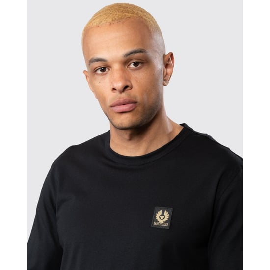 Belstaff Long Sleeved Logo Patch T-Shirt - Image 3