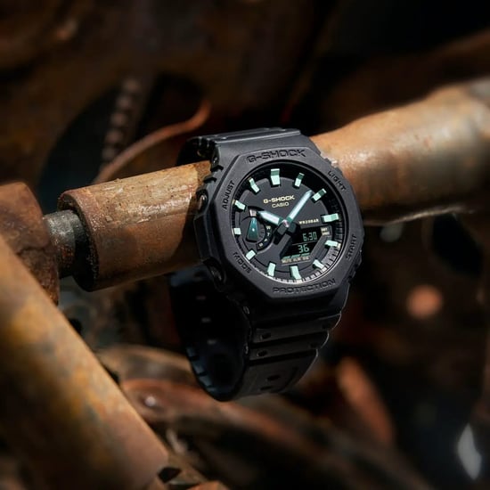 Casio G-shock Men's Black Watch GA-2100RC-1AER - Image 4