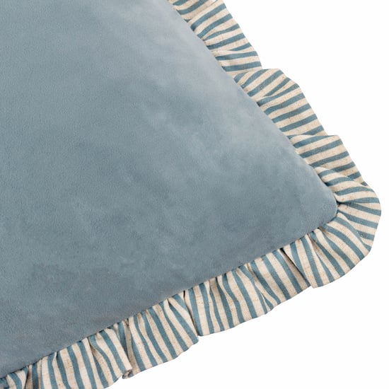 Wylder Solene Ruffle Velvet Cushion Cover - Image 3