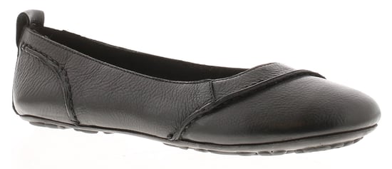 Hush Puppies Womens Shoes School Janessa Leather Slip On black