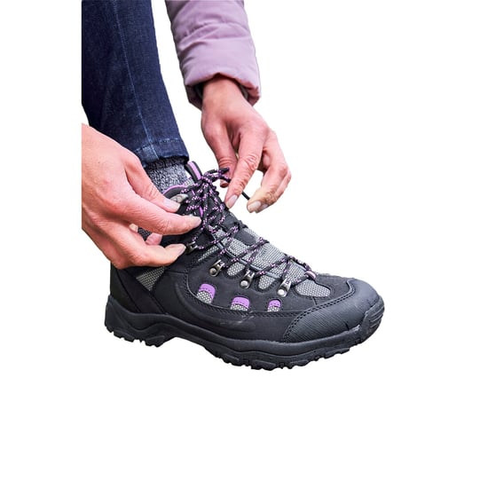 Mountain Warehouse Dames/Dames Adventurer Waterdichte Wandelschoenen (Zwart) - Image 1