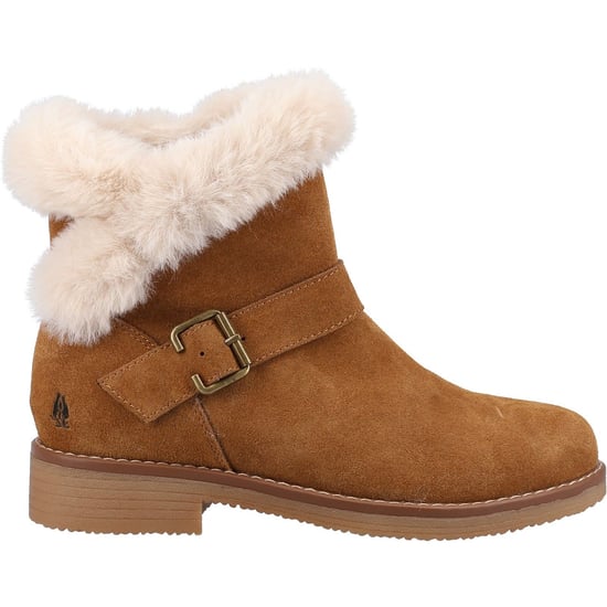 Hush Puppies Hannah Suede Women's Tan Boots - Image 4