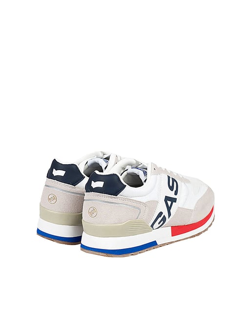 Gas Sneaker Yohn MIX Men's White - Image 3