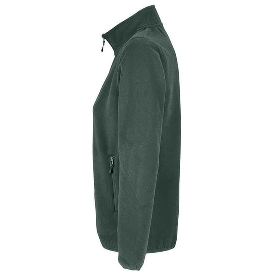SOLS Womens/Ladies Factor Microfleece Recycled Fleece Jacket (Forest Green) - Image 2