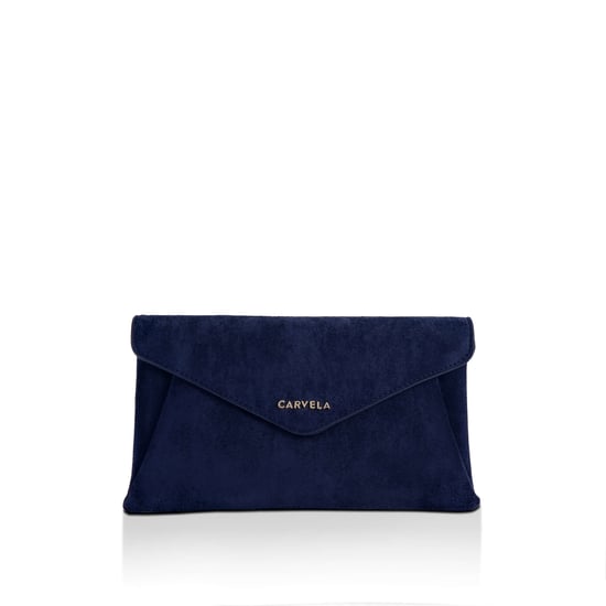 Carvela Suedette Megan Envelope Clutch Bag
