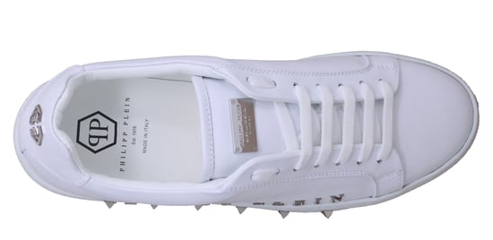 Philipp Plein MSC1333 0191 "The First Time In My Life" White Sneakers