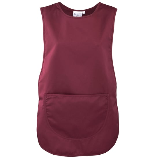 Premier Ladies/Womens Pocket Tabard (Burgundy)