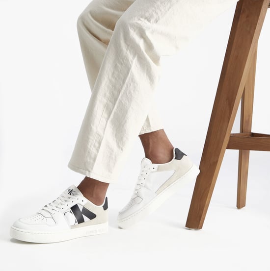 CLASSIC CUPSOLE Mens Trainers Bright White/Black - Image 1
