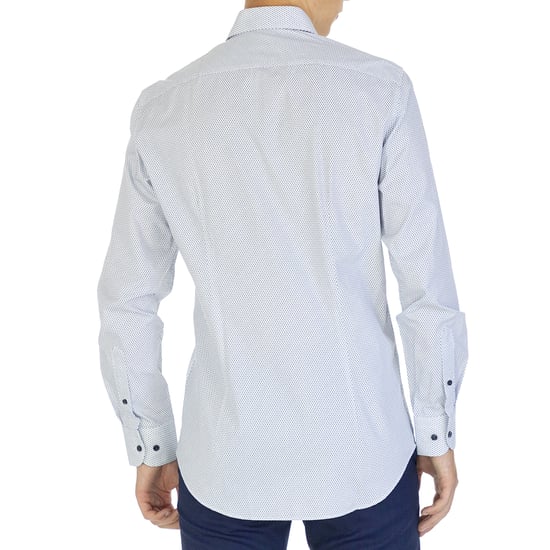 Tommy Hilfiger Men Shirt Poplin Slim Fit  Full sleeve Blue - Image 3
