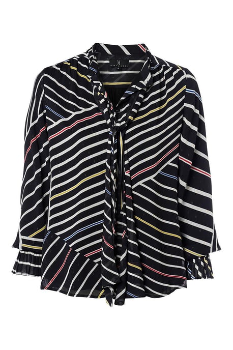 Irina Print Blouse Zwart / Multi - Image 3