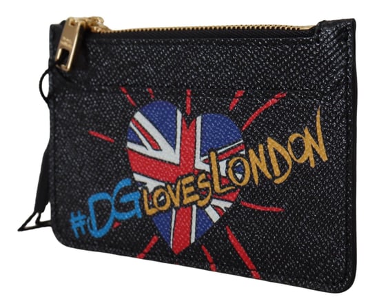Dolce & Gabbana Elegant Leather Coin Wallet with Zip Women's Closure - Image 4