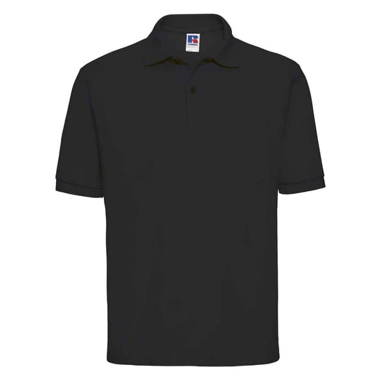 Russell Klassiek poloshirt voor volwassenen (Zwart) - Image 1