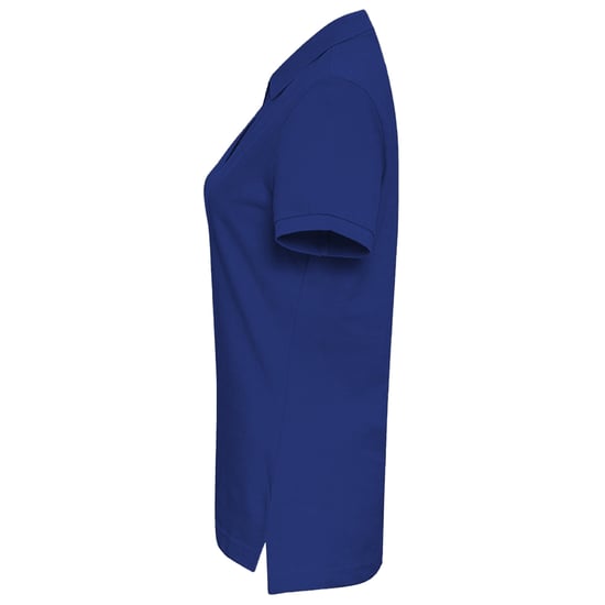 Asquith & Fox Womens/Ladies Plain Short Sleeve Polo Shirt (Royal) - Image 3