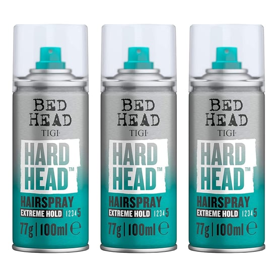 Bed Head by TIGI Hard Head Hairspray for Long-Lasting Extreme Hold 100 ml, 3pack - Image 1