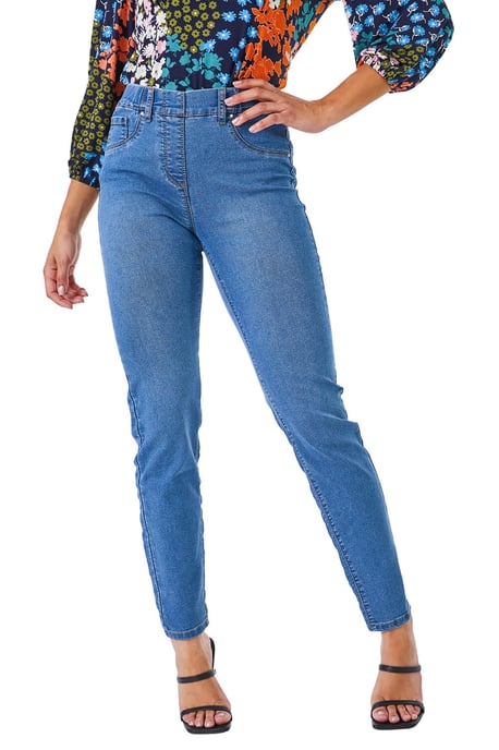Petite Denim Stretch Jegging