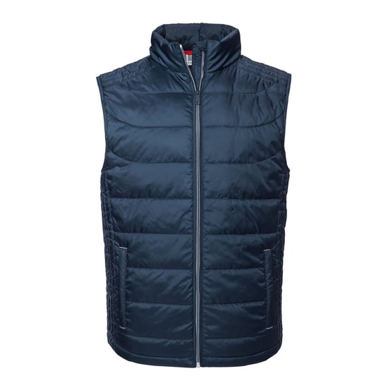 Russell Mens Nano Padded Body Warmer (French Navy) - Image 1
