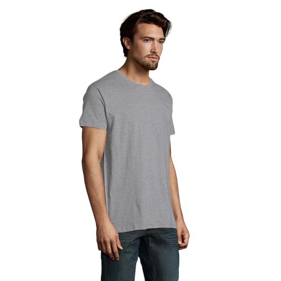 SOLS Unisex Imperial T-shirt voor volwassenen (Grijze Melange) - Image 3