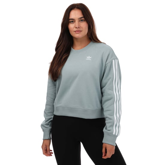 Women's adidas Originals Adicolor Classics Sweatshirt in Grey
