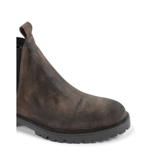 19V69 Italia Mens Ankle Boot Taupe 182060 CAMOSCIO TAUPE