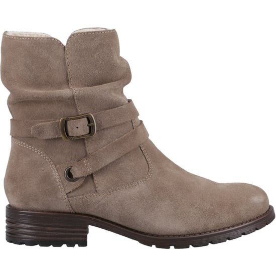 Hush Puppies Piper Leather Women's Taupe Boots - Image 5