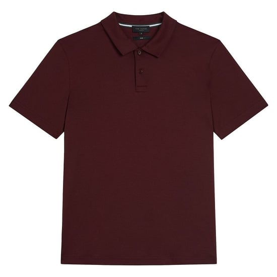 Ted Baker Zeiter Slim Fit Mens Burgundy Polo Shirt