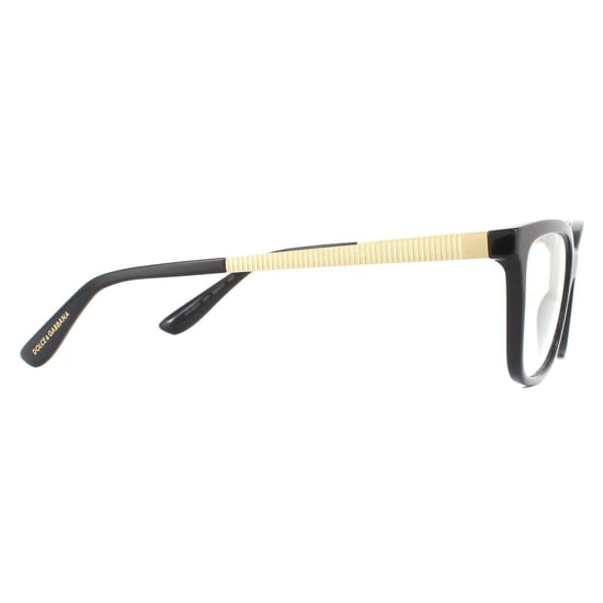 Dolce & Gabbana Rectangular Black Womens  Glasses Frames