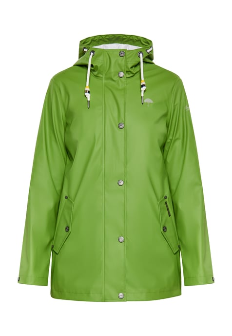 Schmuddelwedda Regenjas Dames lichtgroen - Image 1