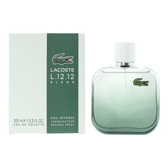 Lacoste L.12.12. Blanc Eau Intense Eau de Toilette 100ml Spray for Him - Image 1