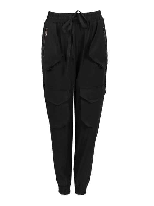 La Haine Inside Us Trousers Tapachula Woman's Black - Image 1