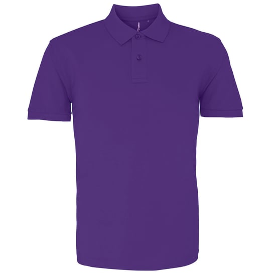 Asquith & Fox Heren Poloshirt met korte mouwen (Paars) - Image 1