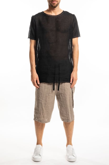 Takeshy Kurosawa T-shirt Lino Men's Black