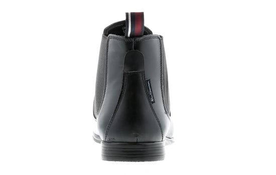 Ben Sherman lombard leather Mens Desert Boots black