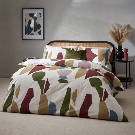 Hoem Meta Abstract Cotton Rich Duvet Cover Set - Image 2