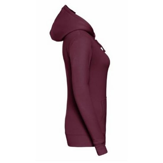 Russell Womens Premium Authentic Hoodie (3-Layer Fabric) (Burgundy) - Image 3