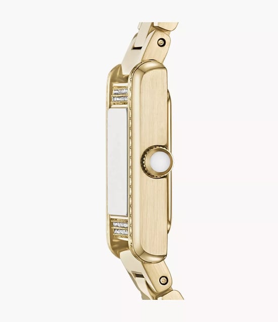 Emporio Armani Genni Dames Gouden Horloge AR11663 - Image 3
