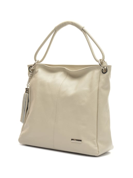 Anna Luchini SS22 AL 1071 Beige Leather Bag - Image 4