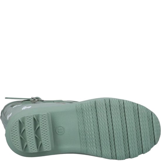 Cotswold Childrens/Kids Farmyard Alpaca Wellington Boots (Green)