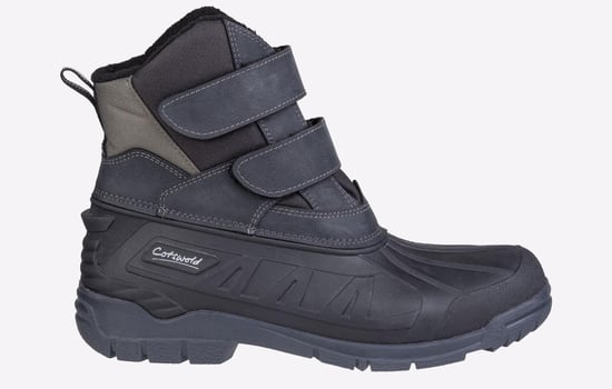 Cotswold Kempsford Zwarte Regenlaarzen - Image 1