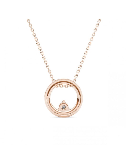 Clarine Pendants - Rose Gold and Crystal - Image 4