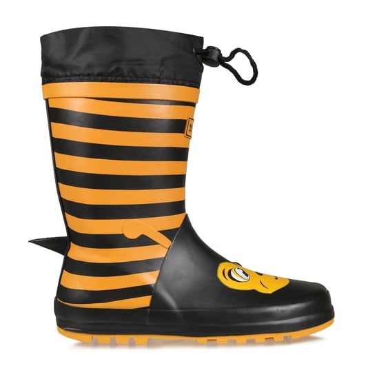 Dare 2B Childrens/Kids Mudplay Dinosaur Wellingtons (Yellow/Black Stripe)